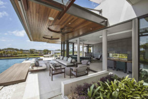 Villa Star – Anahita - terrasse couverte bord de piscine
