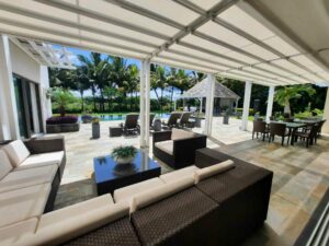 Villa White – Anahita - terrasse couverte